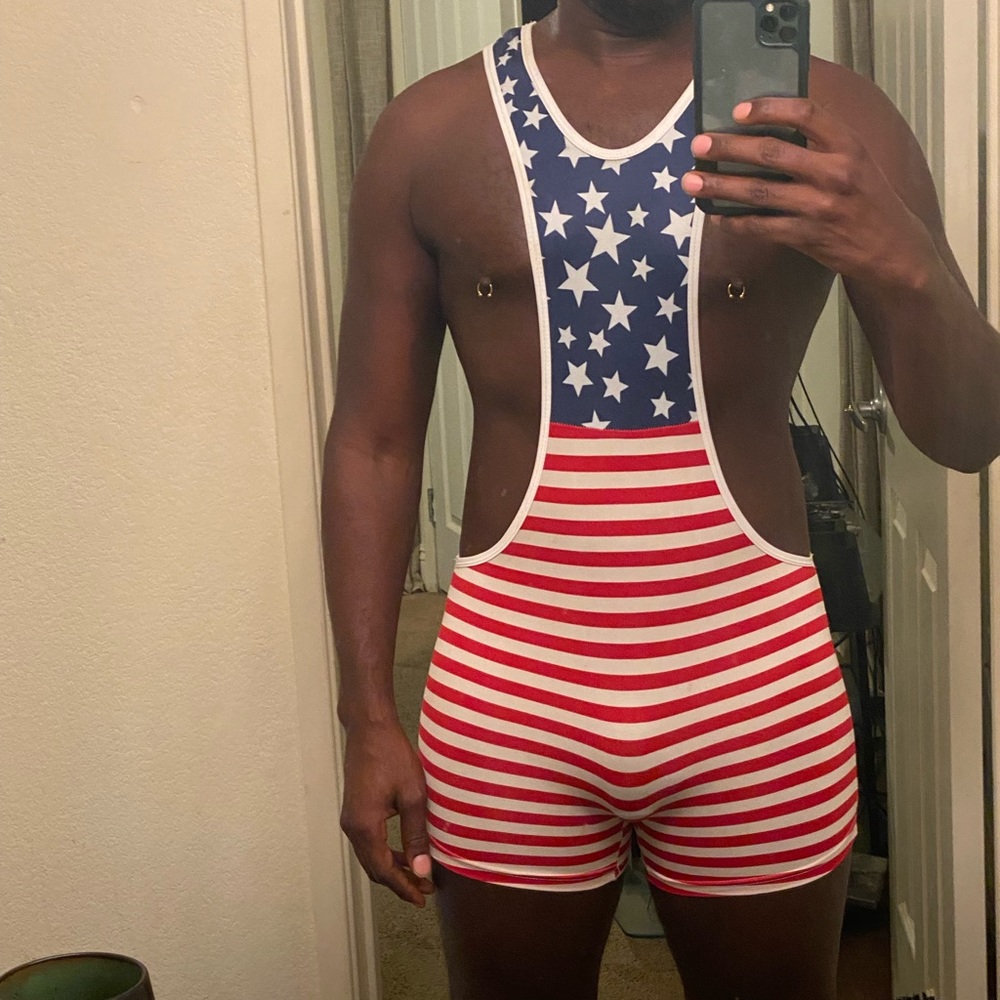 American Flag Singlet.